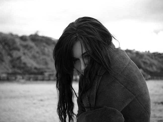 Lauren DiMarco on beach-2